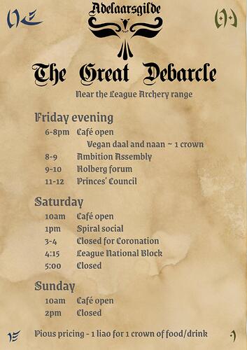 The Great Debarcle