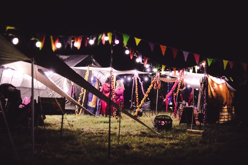 May be an image of 1 person, camping and lighting